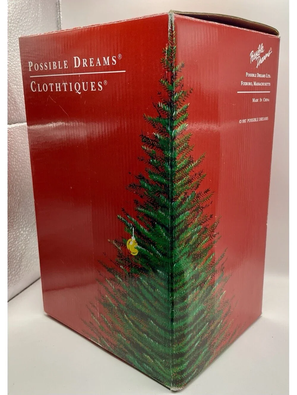 Possible Dreams Clothtique Mrs Claus Santa’s Better Half 713155 W/ Box 1997